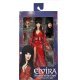 Figura NECA Elvira Mistress Of Dark Vestido rojo 20cm