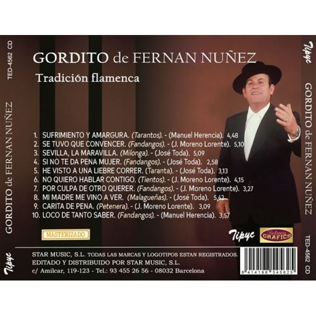 Figuras del Cante: Gordito de Fernán Nuñez