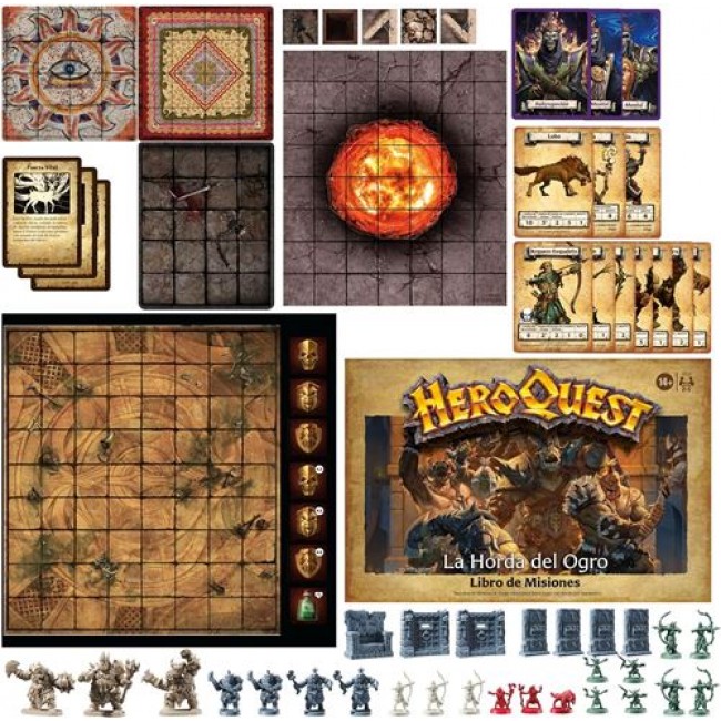 Heroquest. La Horda del Ogro - Expansión