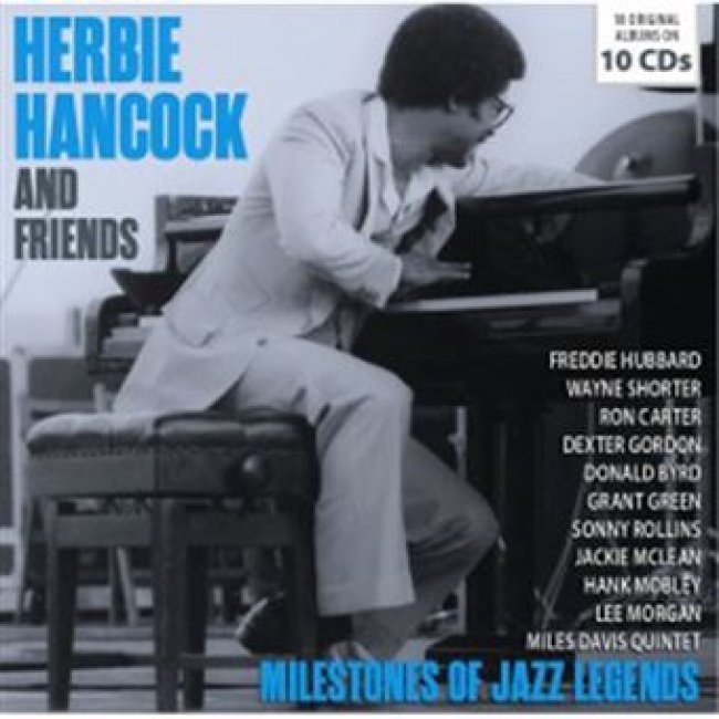 Herbie Hancock. Milestones of Jazz Legends - 10 CDs