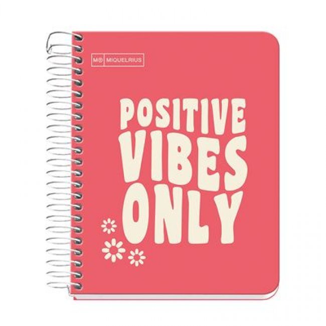 CUADERNO A6 CLA MESSAGES CORAL
