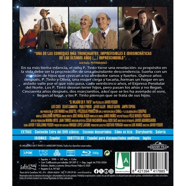 El milagro de P. Tinto - Blu-ray