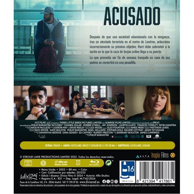 Acusado - Blu-ray