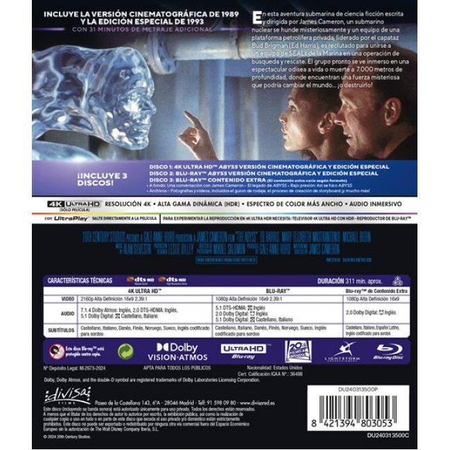 Abyss - UHD + Blu-ray