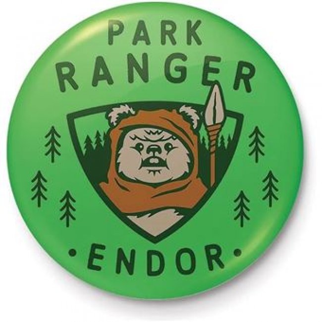 Pin esmaltado Star Wars Park Ranger Ewok 2,5cm