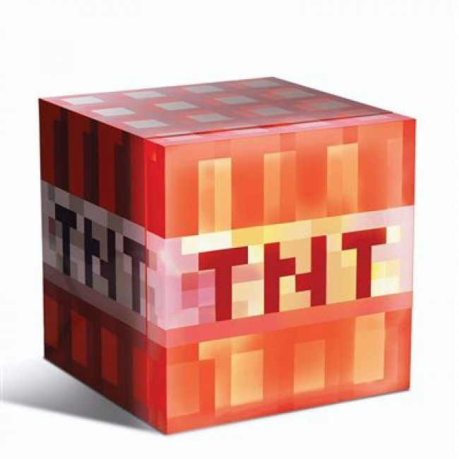 Mini nevera Minecraft Bloque TNT 6,7L