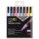 Pack 8 rotuladores Posca 0,9-1,3mm Color pastel