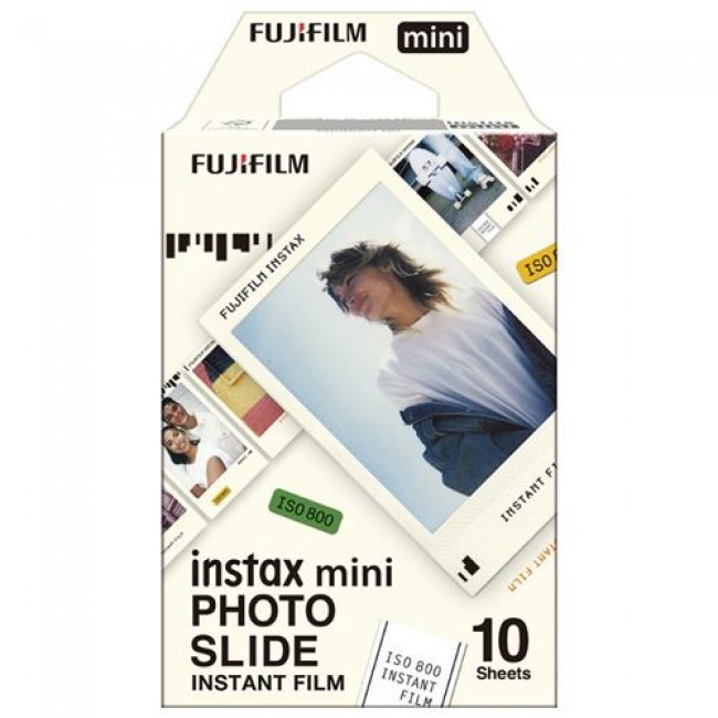 Pack de 10 películas Fujifilm para cámara instantánea Instax Mini Beige