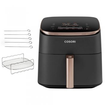 Freidora de aire Cosori Turbo Blaze Chef Edition 6 litros negro