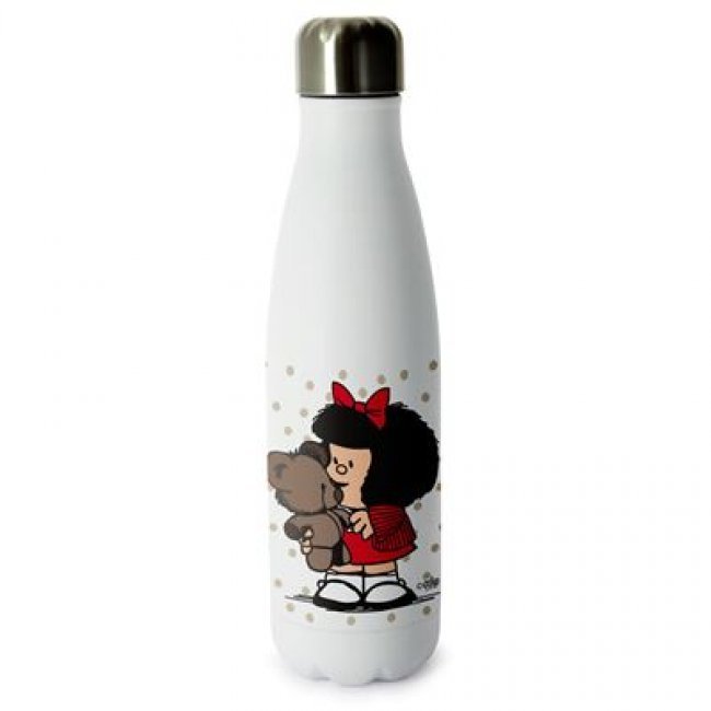 Botella térmica Mafalda con osito 500ml