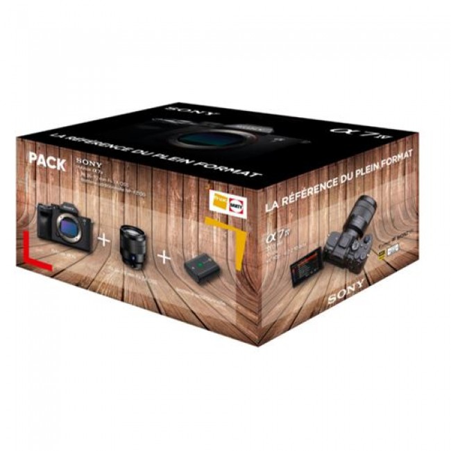 Pack Fnac Cámara EVIL Sony ILCE-7 Mark IV Body + Objetivo FE 24-70mm f/4 ZA OSS + Batería extra