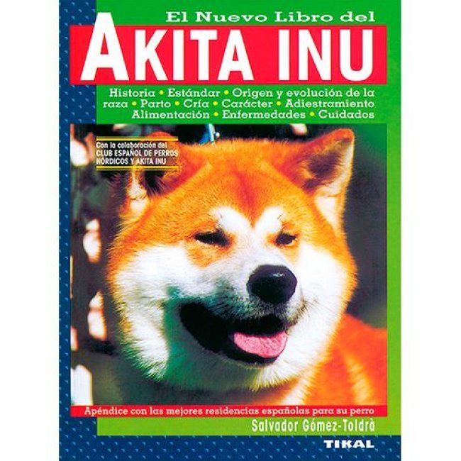 Nuevo libro de Akita Inu