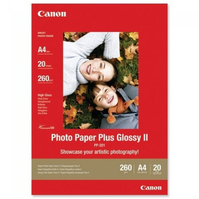 Canon PP-201 Papel brillo A4 20 hojas