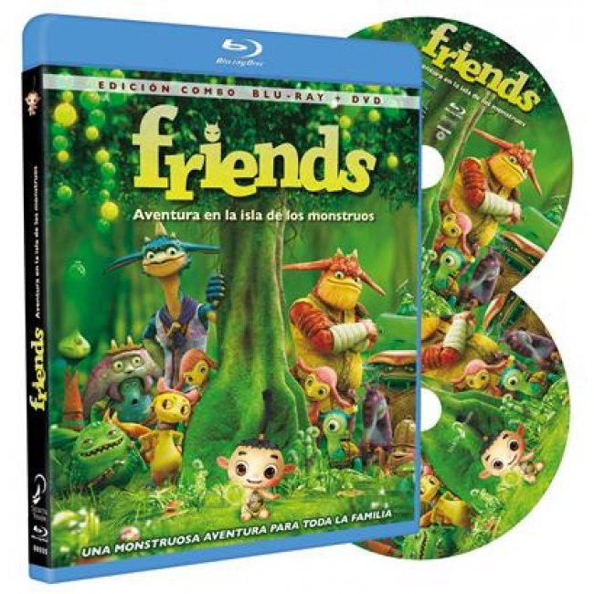 Friends: Aventura en la isla de los monstruos (Formato Blu-Ray + DVD)