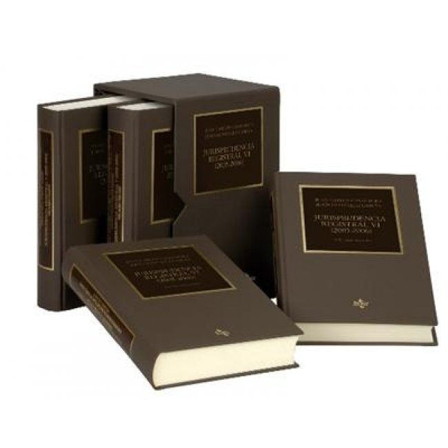 Jurisprudencia Registral VI (2005-2006). 4 volumenes