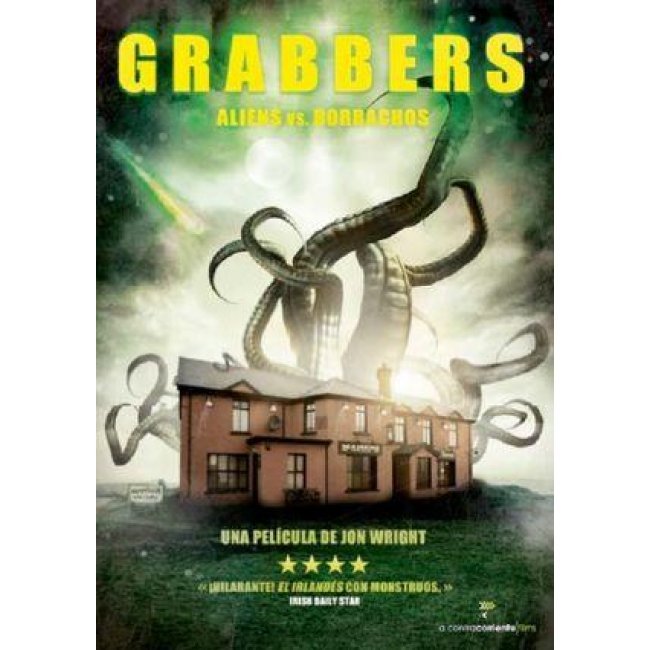 Grabbers. Aliens vs. Borrachos