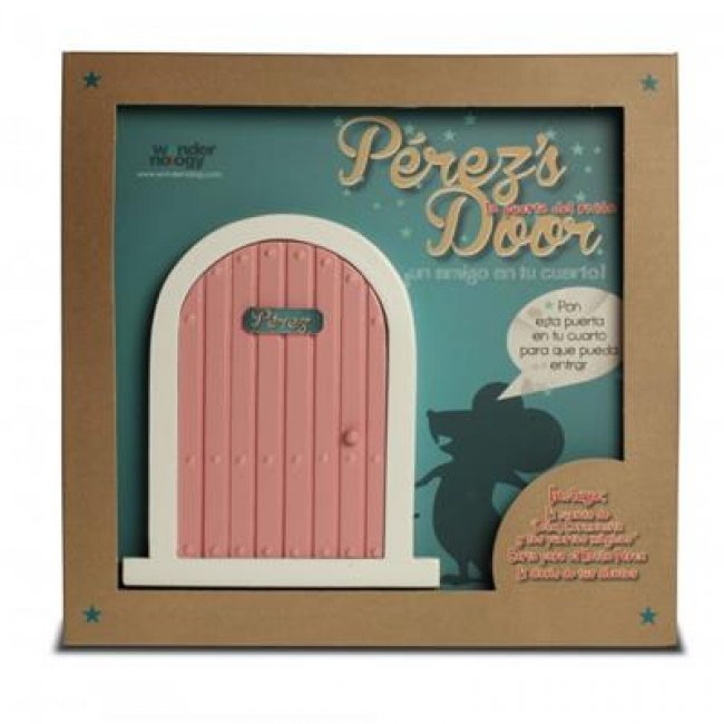 La puerta del ratoncito Pérez (Perez's door Rosa) y el cuento León, Carmencita y las puertas mágicas