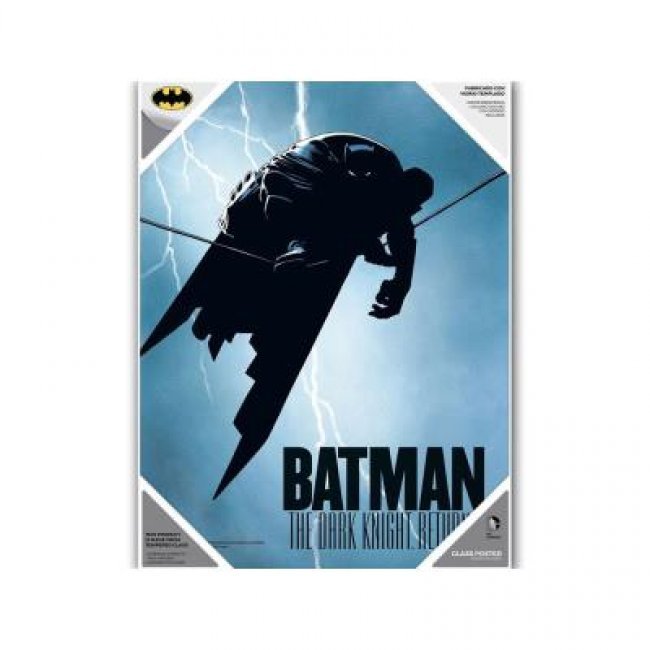 Póster de Vidrio DC Batman The Dark Knight Returns: Miller 40x30cm