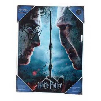 Póster vidrio templado Harry Potter - Harry Potter contra Voldemort