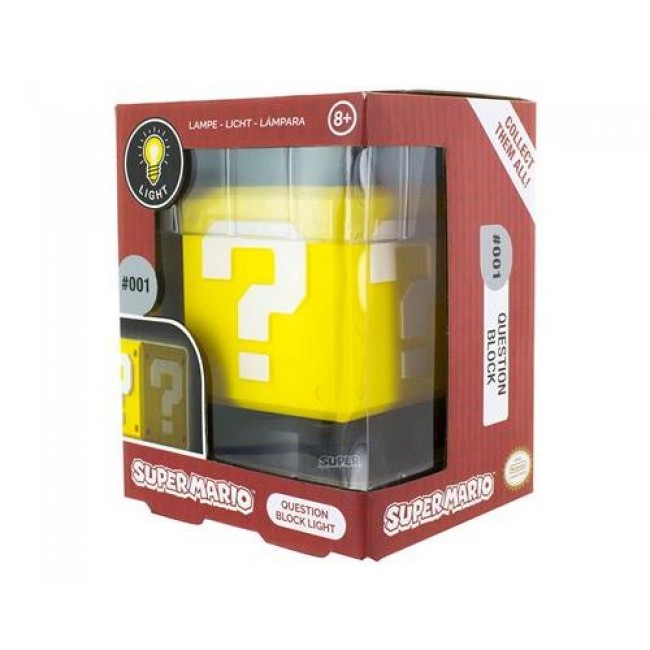 Lámpara Super Mario - Cubo pregunta
